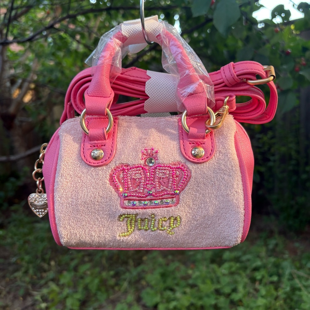 CUSTOM 💗✨Juicy Couture Candy Pink Mini Bag💗